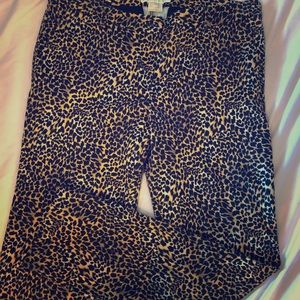 Leopard Print Pants